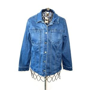 ⭐️HP⭐️ Blair denim jacket women’s medium long sleeve button up